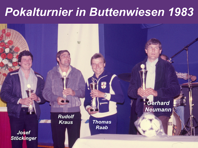 1983 Pokalturnier Buttenwiesen