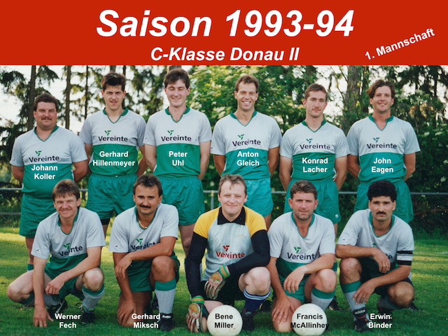 1993 94 1.Mannschaft